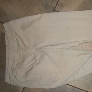 Nike Golf Khaki DriFit Slacks Capris Cropped Pants